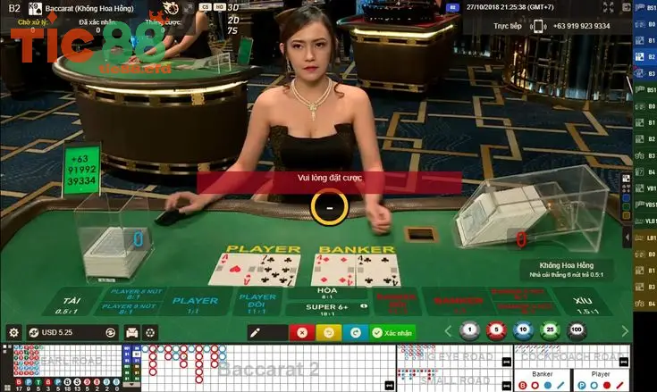 Top 5 nhà cái Baccarat tốt nhất